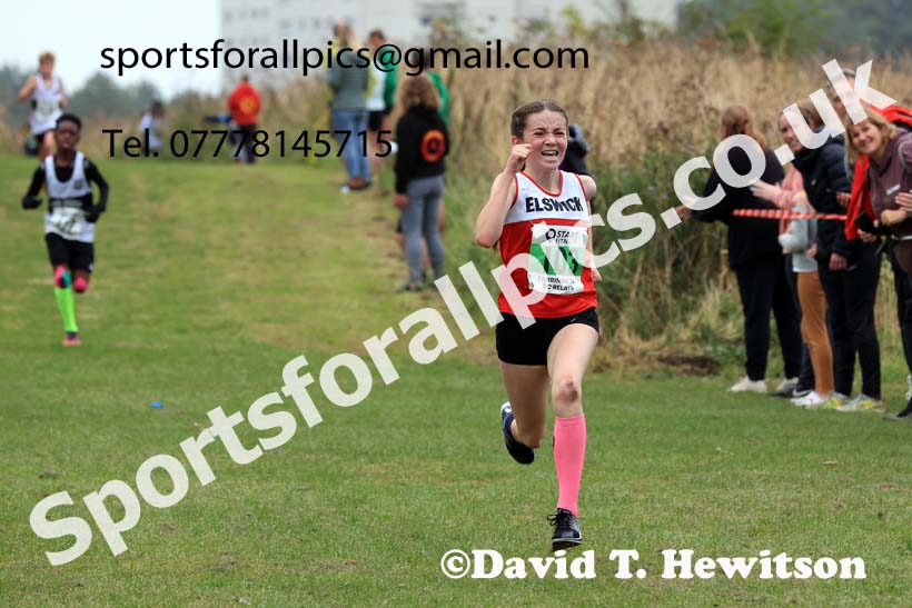 Boys and Girls Under-13s, 2024 Sunderland XC Relays.  Photo: David T. Hewitson/Sports for All Pics